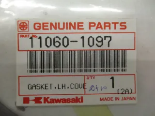 A1882 Kawasaki ZR 1100 Zephyr Dichtung Motordeckel links 11060-1097 - Bild 2