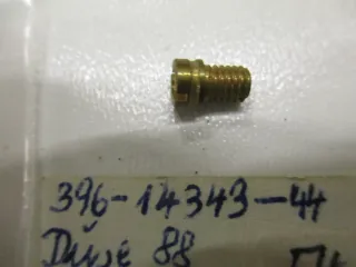 D2486 Yamaha RD 200 Hauptdüse ET 396-14343-44 Vergaserdüse Vergaser main jet - Bild 2