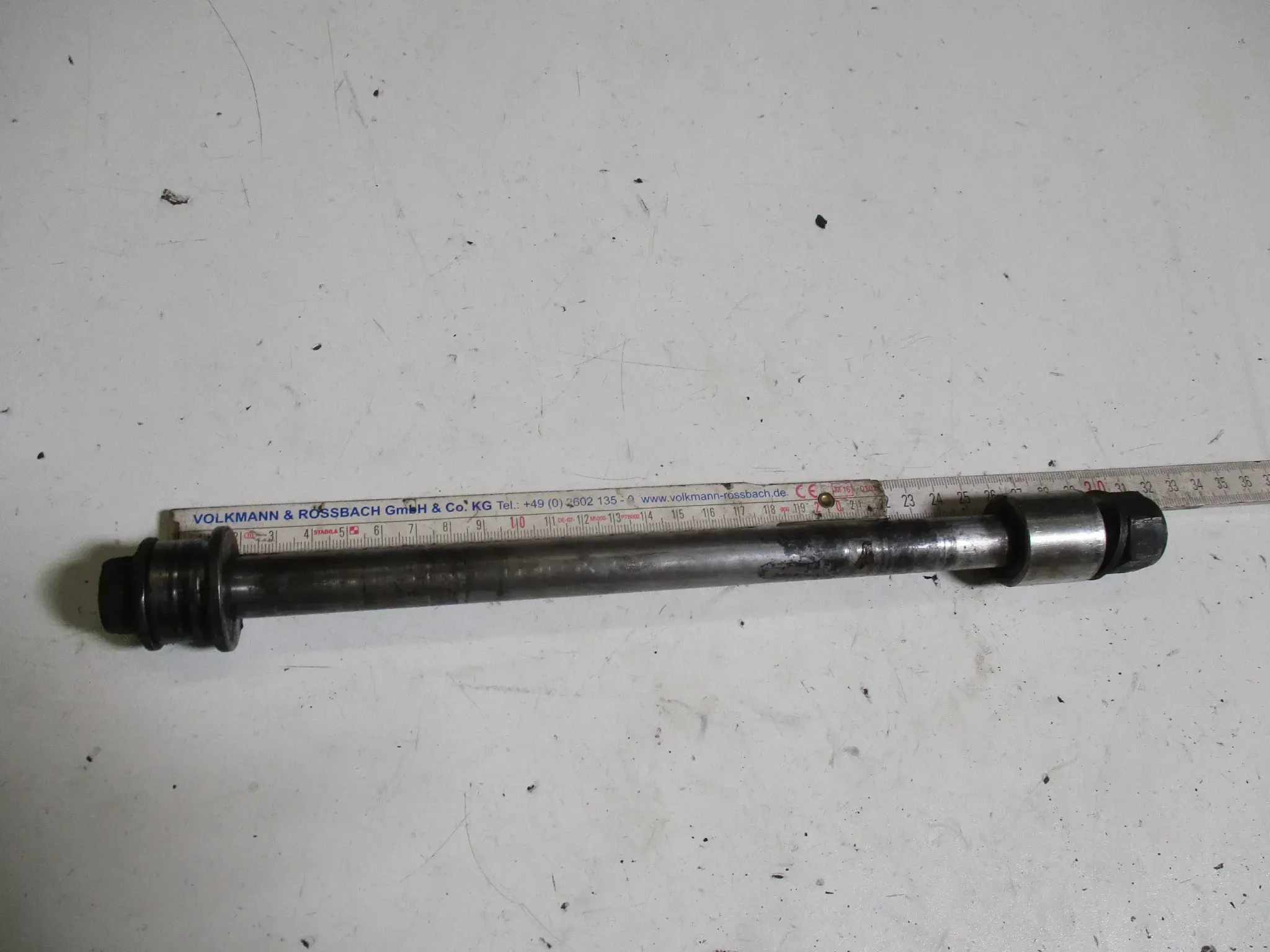 2. Honda FT 500 PC07 Flat Track Steckachse 17 mm hinten Felge Achse axle rear - Bild 1
