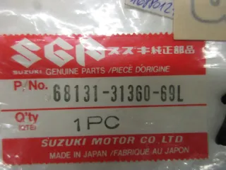 E1941. Suzuki GSX 750 EF Aufkleber Schriftzug 68131-31360-69L Dekor Verkleidung Emblem Logo - Bild 4