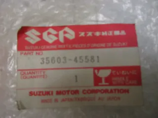 E1513. Suzuki GS 450 E_L_T Blinker hinten 35603-45581 rechts Original Blinkleuchte - Bild 5