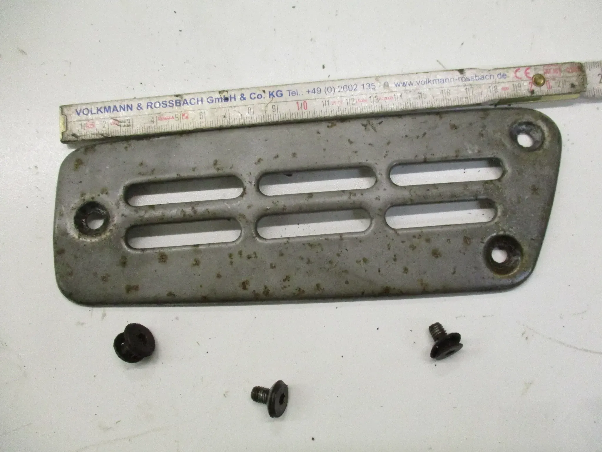 4. Honda XL 250 K3 S SL Bj.78 Hitzeschild Auspuff Endtopf - Bild 1