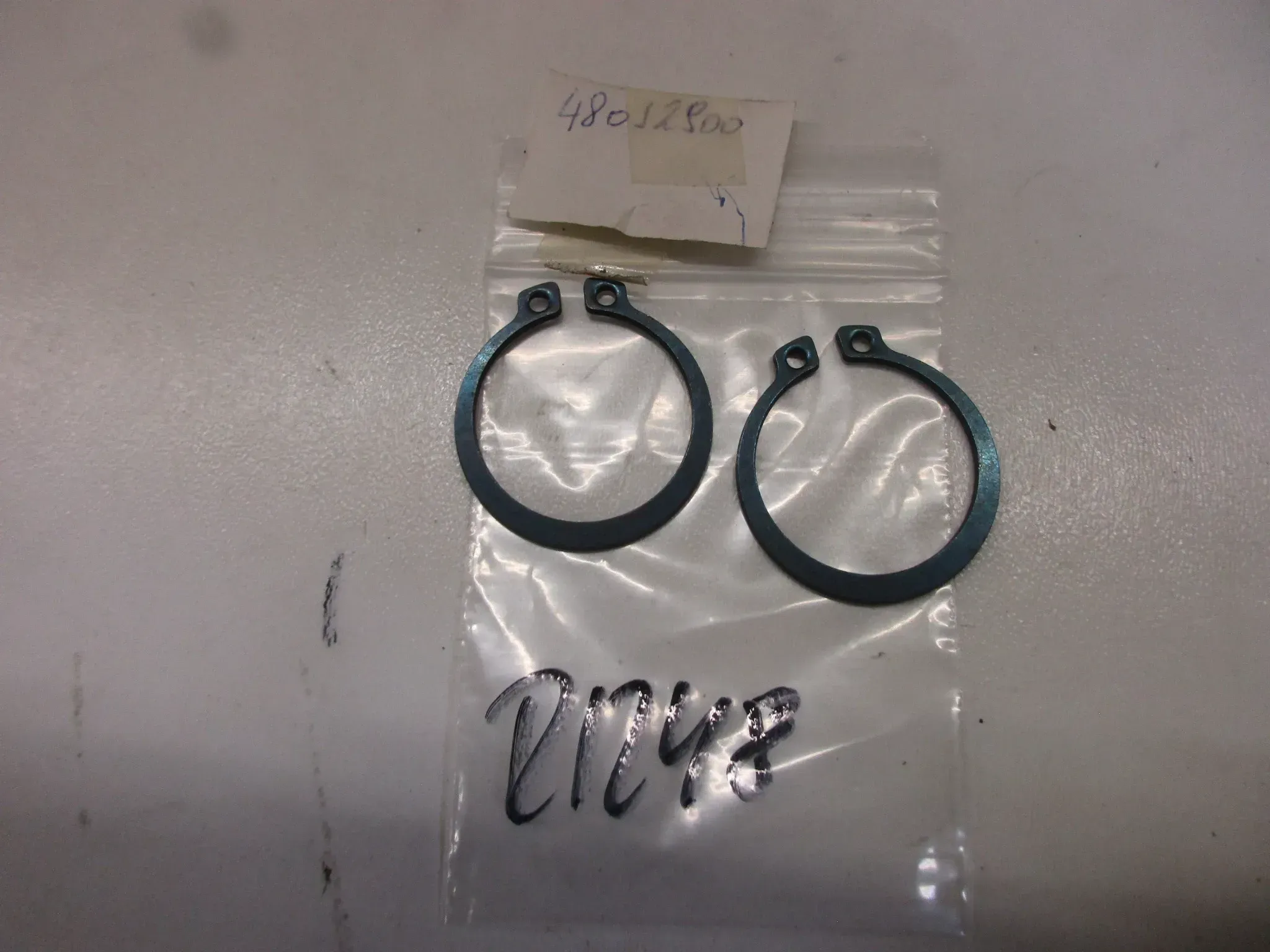 R1248 Kawasaki KLR 650 Sicherungsring Clip 480J2900 Getriebe Motor Circlip - Bild 1
