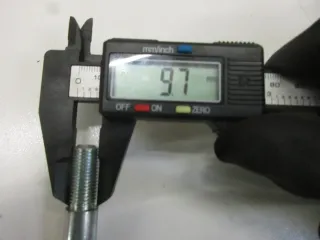 R1227 Kawasaki Z 1000 KZ1000B Bolzen Pin 92004-048 Fußraste Halter Achse Schraube - Bild 4