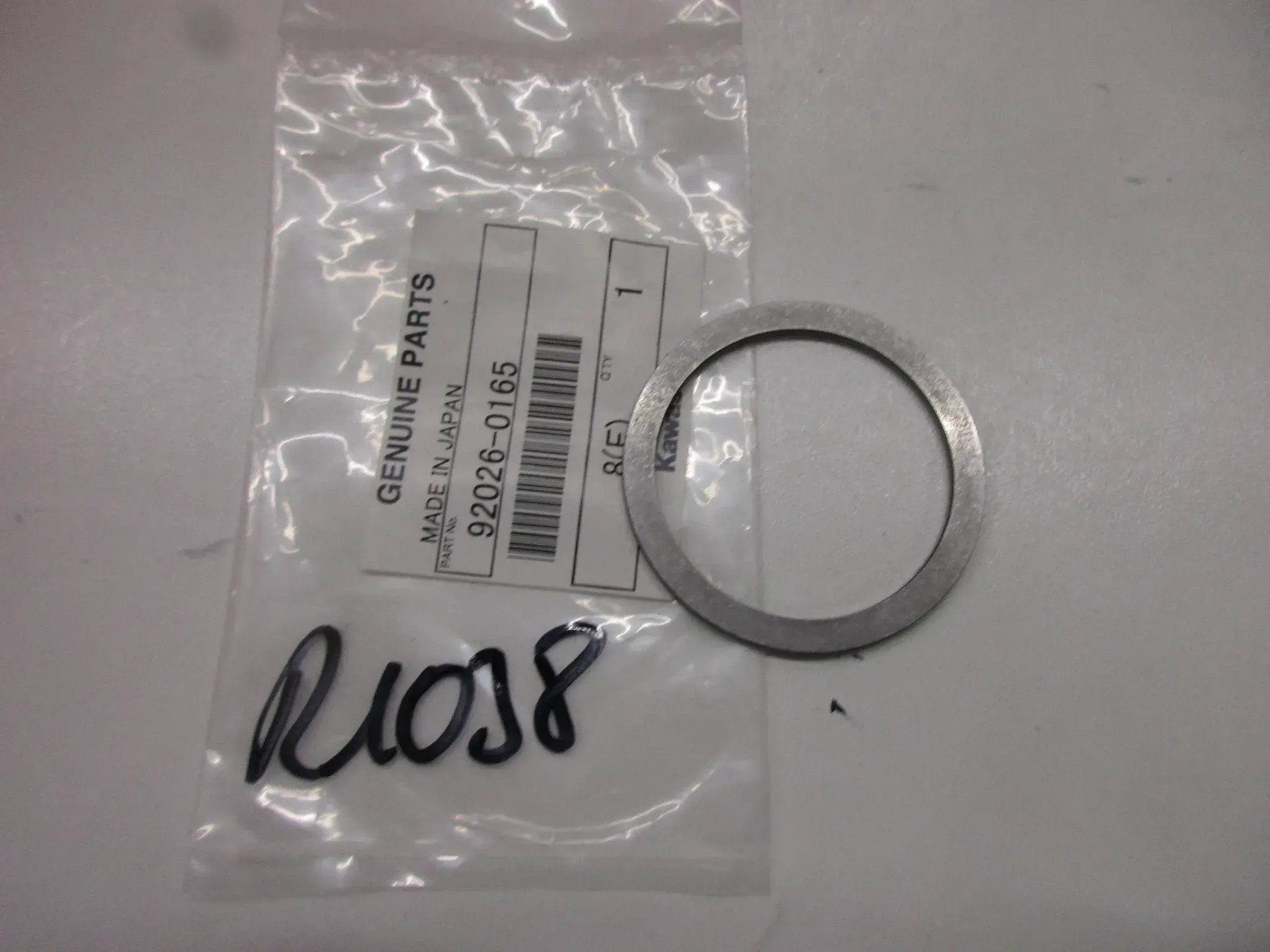 R1038 Kawasaki ZX-10R Ninja ZX1000S Unterlegescheibe Gabel 92026-0165 Standrohr fork - Bild 1