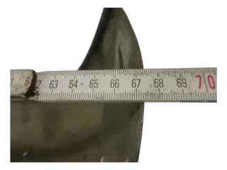 B115 Hercules Sachs Prima Simson Fender Kotflügel hinten Schutzblech Verkleidung - Bild 7