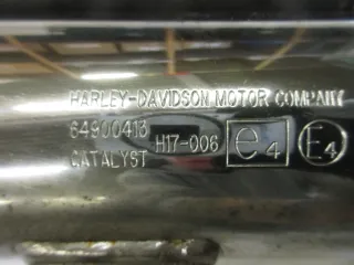 J331 Harley Davidson Softail Fat Boy Endtopf 64900413 Schalldämpfer Auspuff muffler - Bild 6