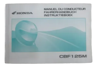 Honda CBF 125M JC40 Handbuch Bedienungsanleitung Fahrerhandbuch - Bild 1
