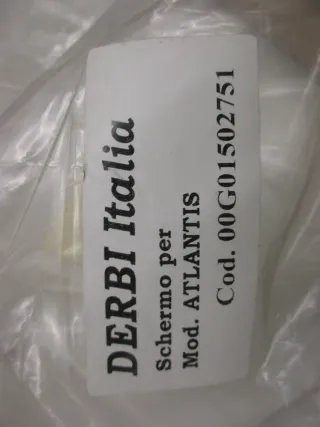 A602 Derbi Atlantis 50 AC LC Windschild Verkleidung Cockpitscheibe 00G01502751 Schutzscheibe - Bild 5