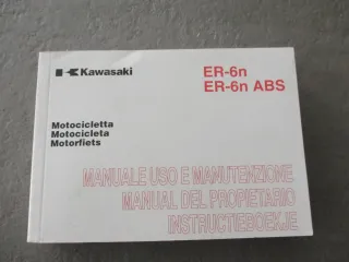 Kawasaki ER-6N ABS ER650CA/DA ET 99976-1564 Manuel del Propietario Benutzerhandbuch - Bild 1