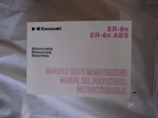 KAWASAKI ER-6n ABS HANDBUCH BEDIENUNGSANLEITUNG BETRIEBSANLEITUNG 2011 - Bild 1