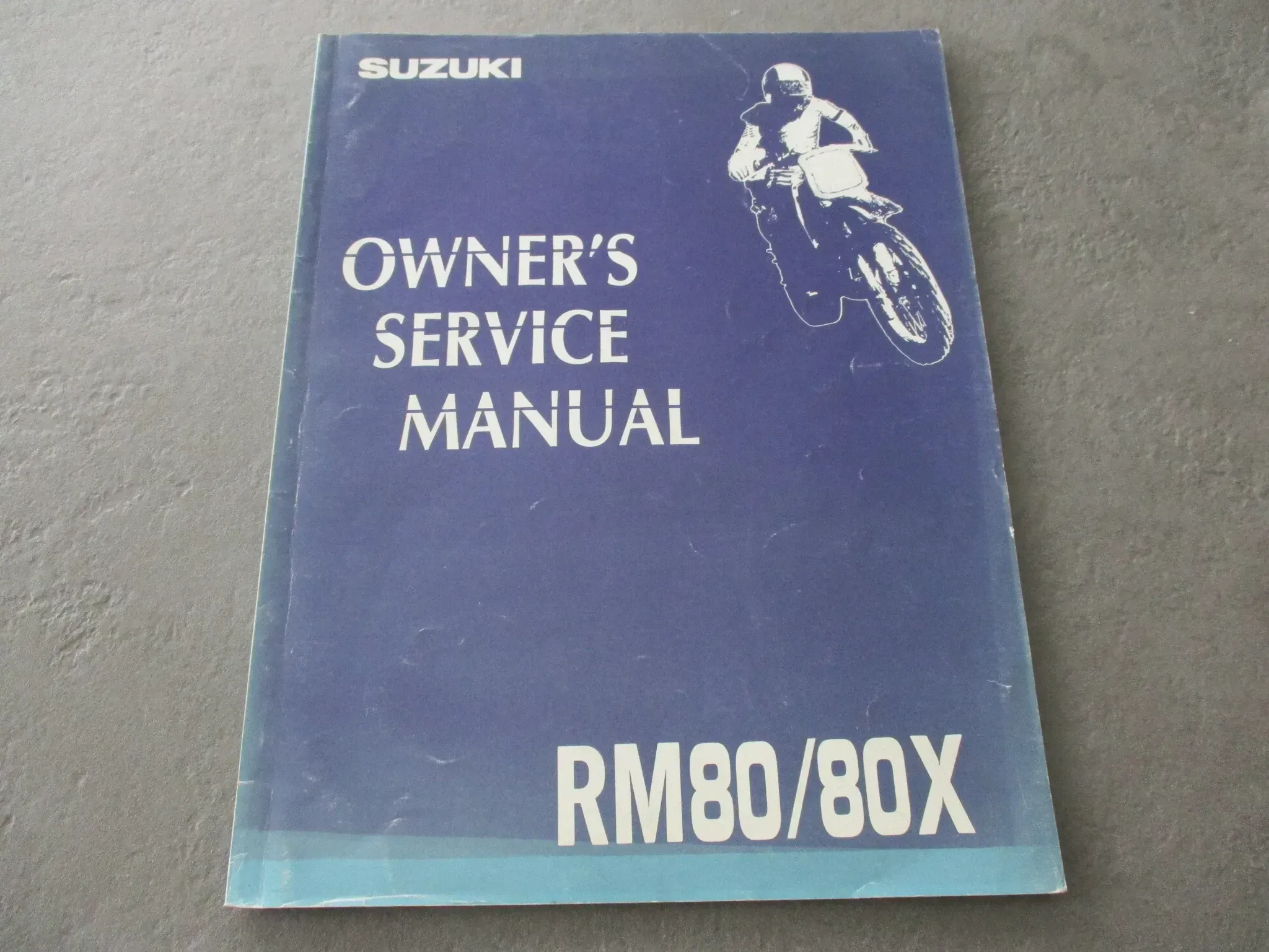 Suzuki RM 80 RM 80X ET 99011-02B27-01A Werkstatthandbuch owner´s service manual - Bild 1