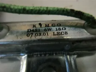Kymco Quannon 125 R3 Widerstand Regler Schalter D421 - Bild 3