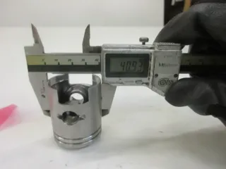 B534. Suzuki AP 50 Kolben Motor Zylinder piston 020640 - Bild 3