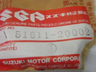 B379. Suzuki GN 125 E TS 100 Lagerschale Gabel Standrohr fork 51611-20002 - Bild 3