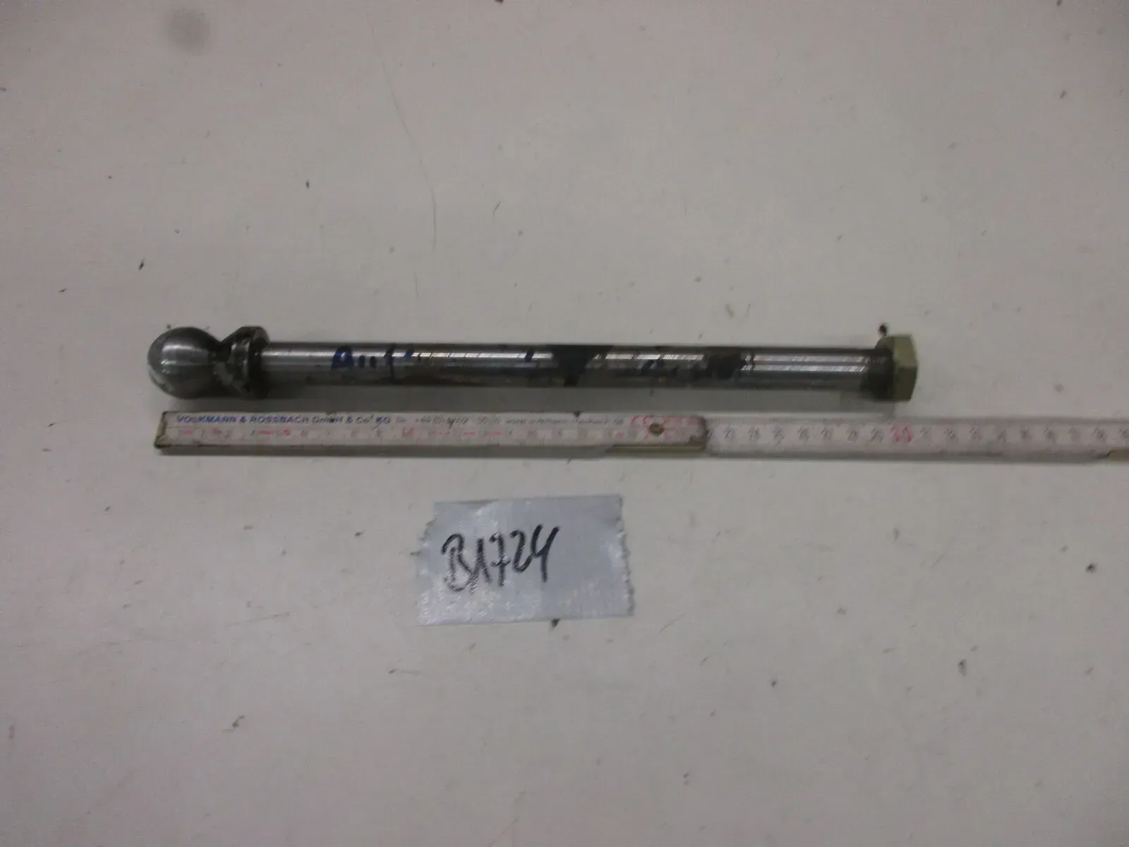 Bolzen Schraube B1724 BMW Steib Adler Befestigung Seitenwagen 18 mm Verbinder - Bild 1
