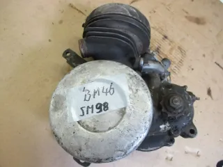 Motor SM98 Getriebe BM46 Fichtel & Sachs Zahnräder Gehäuse Block Vergaser - Bild 1