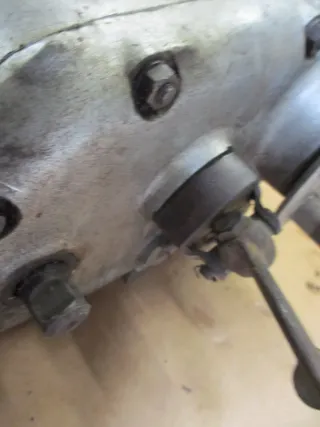 Getriebe mit Handschalthebel BM7. BMW R 25/2 R25/3 Ausrückhebel gear box - Bild 9