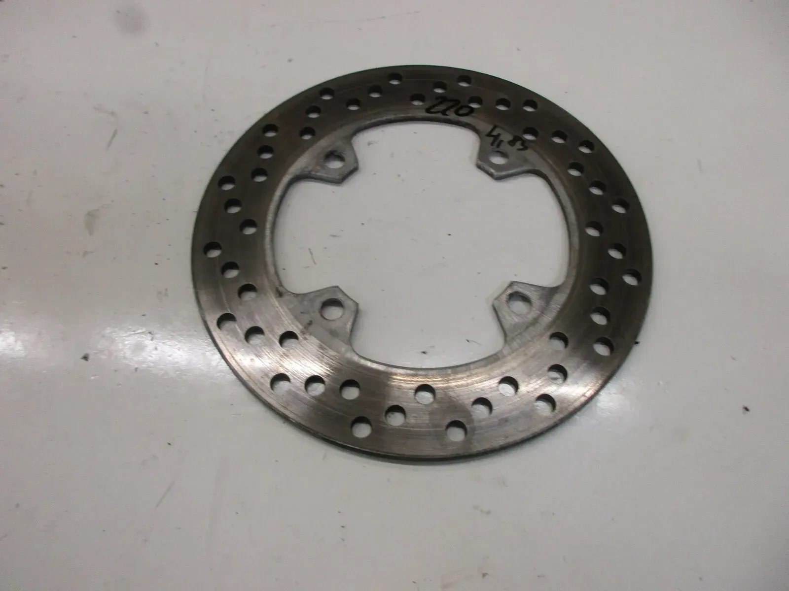 1. Kawasaki Z 1000 ZRT 00 A Bremsscheibe hinten 4,85 mm Scheibenbremse Bremse - Bild 1