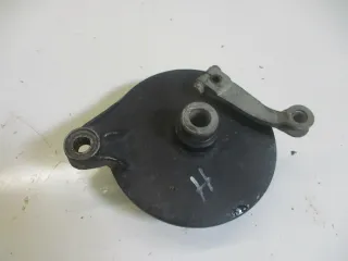 1. Kawasaki KDX 175  DX175B Bremstrommel Bremsankerplatte hinten brake drum rear - Bild 1