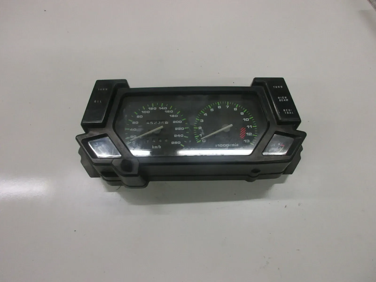 4. Kawasaki GPX 600 R ZX600A Tacho Tachometer Kombiinstrument Anzeige Display - Bild 1