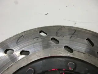 Suzuki GS 550 M Katana Bremscheibe hinten 6,70 mm Scheibenbremse Bremse brake - Bild 3