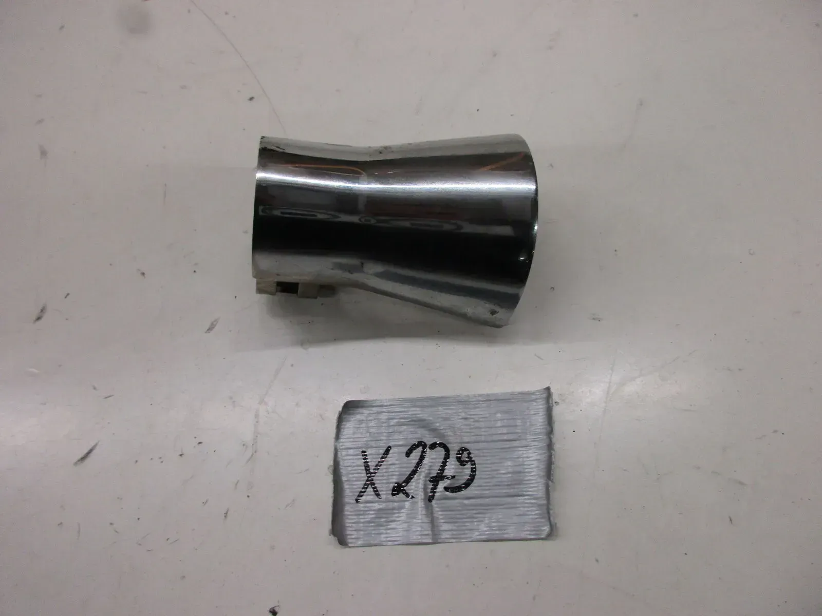 Hitzeschild Krümmer X279 Kawasaki VN 800 A Vulcan Auspuff Hitzeschutz Blende - Bild 1