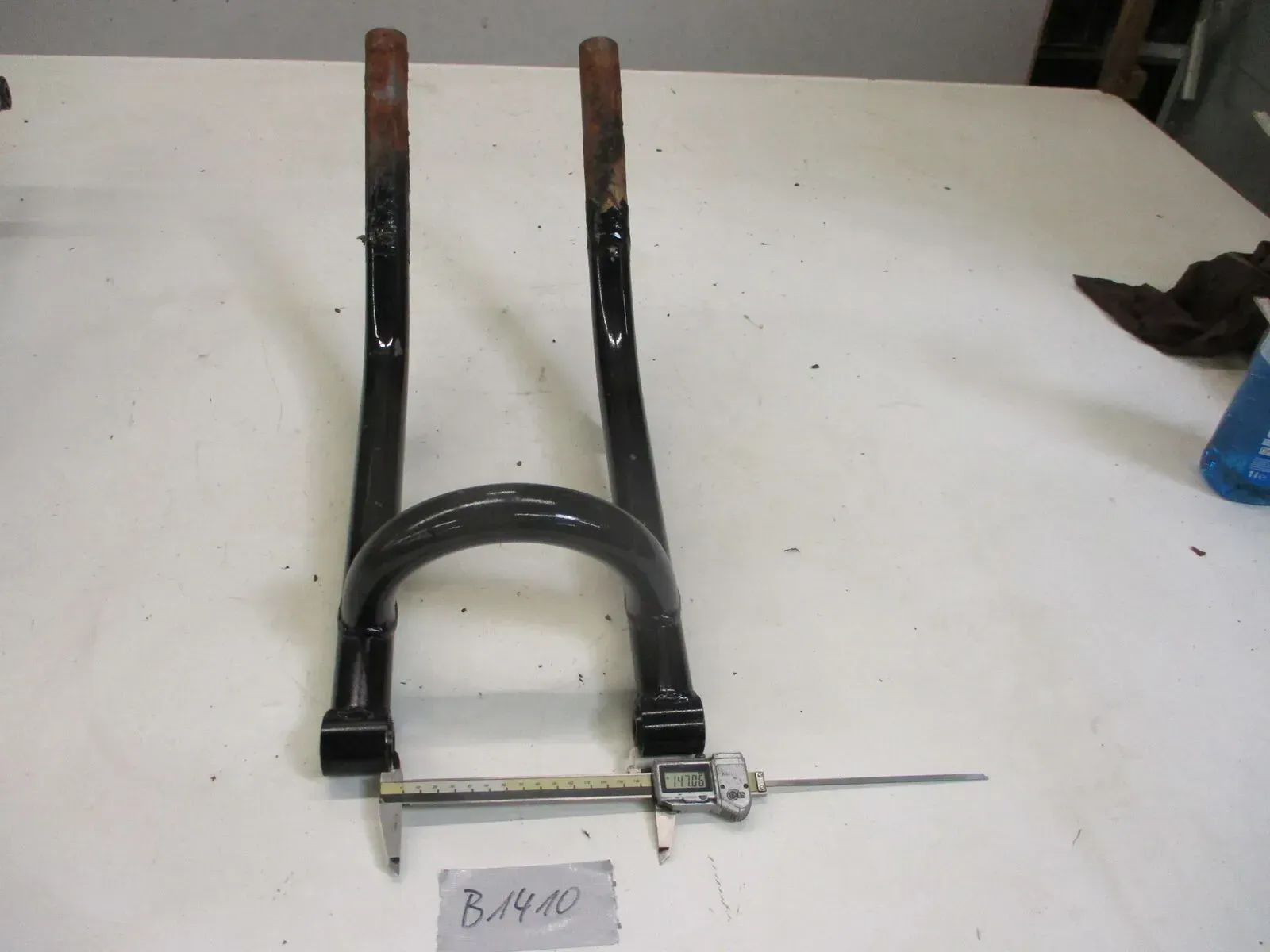 Gabel Schwinge vorne B1411 EML BMW R 100 RS K 100 LT Umbau Seitenwagen Beiboot - Bild 1