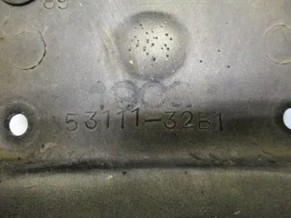Verkleidung Fender vorne 8. Suzuki GSX 600 F GN72B Schutzblech Kotflügel Spritzs - Bild 6