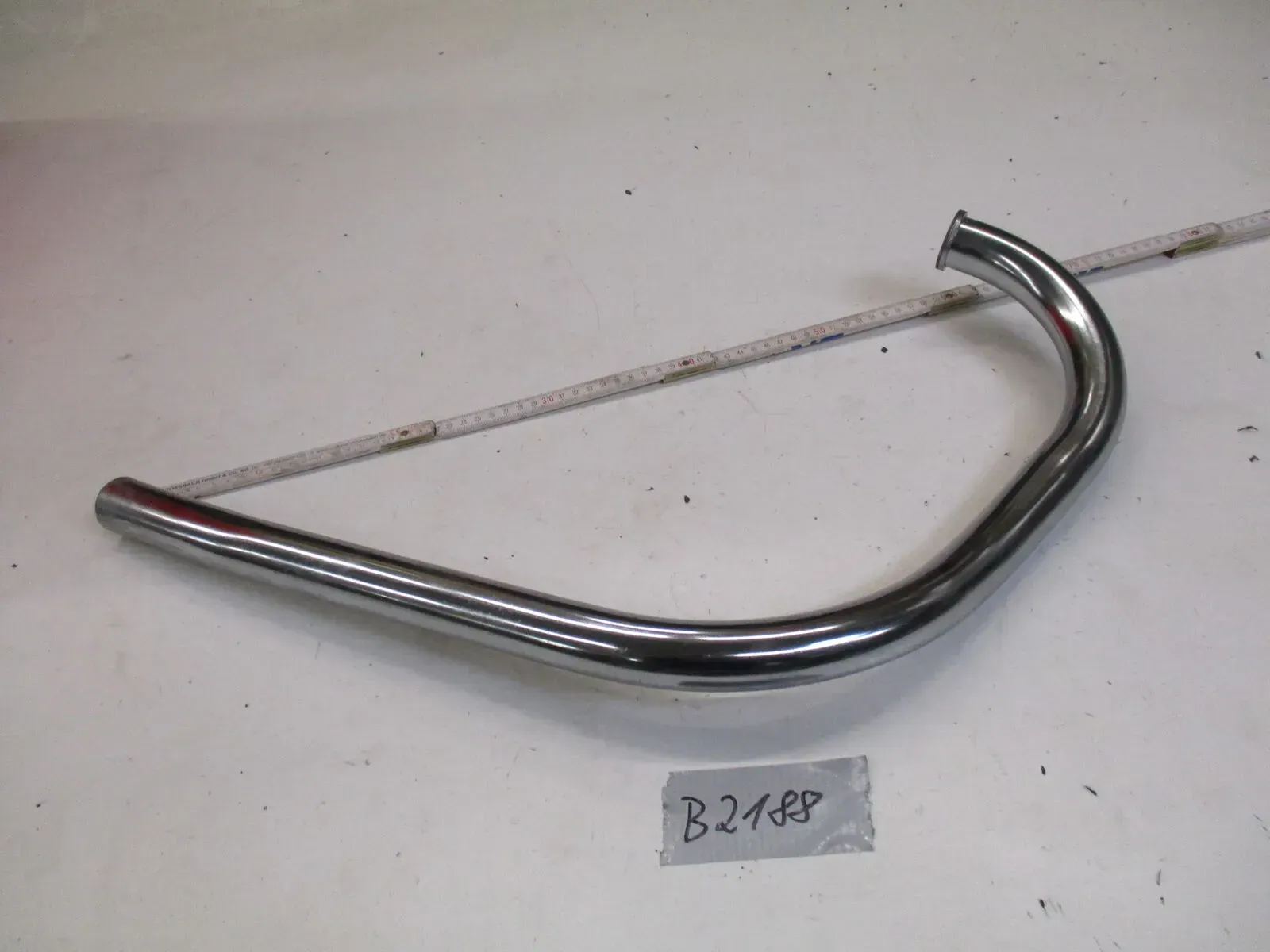 Auspuffkrümmer rechts 36 mm B2188 BMW R-Modelle Oldtimer Auspuff exhaust manifol - Bild 1