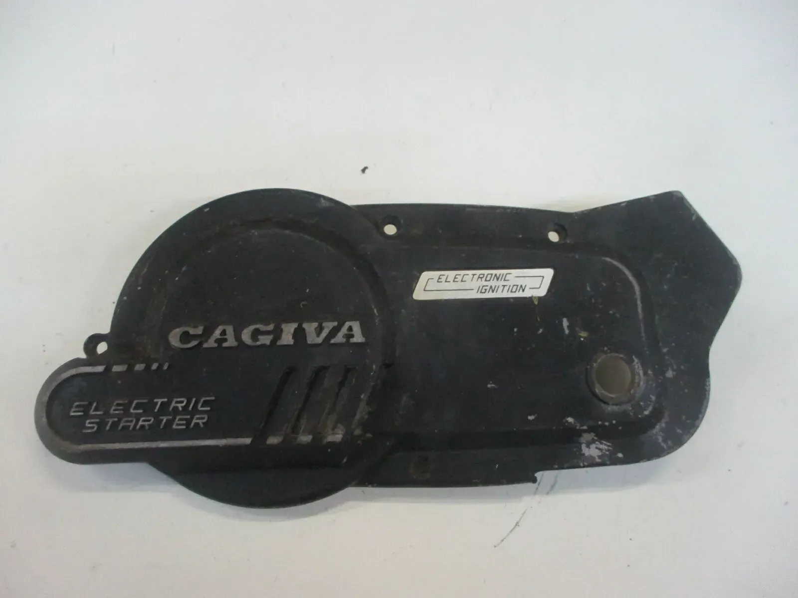 Cagiva Aletta Electra 125 Ritzelabdeckung Motordeckel links Kettenschutz Blende - Bild 1