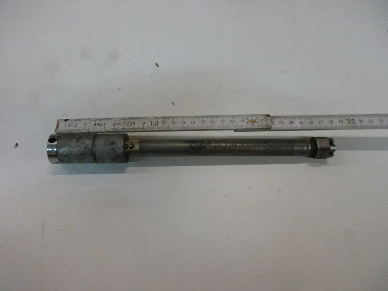 O. Honda CB 350 K_F Four Steckachse hinten Achse Hinterrad Felge axle wheel - Bild 1