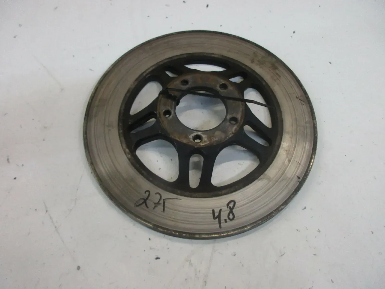 O. Honda CB 650 RC 03 Bremsscheibe vorne rechts links Scheibenbremse 4,80 mm - Bild 1