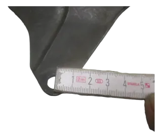 Honda CBF 125M JC40 Kettenschutz Verkleidung Kette Abdeckung links - Bild 5