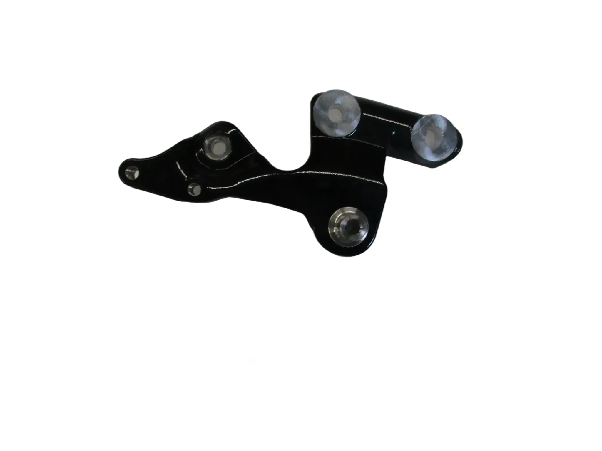 J278 Harley Davidson Softail FXST Fußrastenhalter rechts Fussraste Auspuffhalter Aufnahme - Bild 1