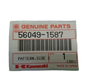A1818 Emblem Kawasaki ZZ-R 600 ZX600 Aufkleber 56049-1587 Label - Bild 2