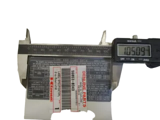 A1814 Reifeninfo Kawasaki Ninja 250R Aufkleber 56053-0343 Label - Bild 3