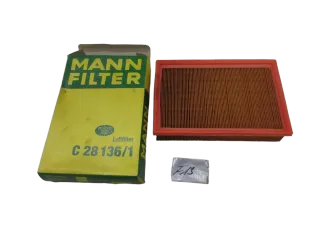F13 Mann Skoda Seat Ersatzfilter C28136/1 Luftfilterkasten Motorluftfilter - Bild 1