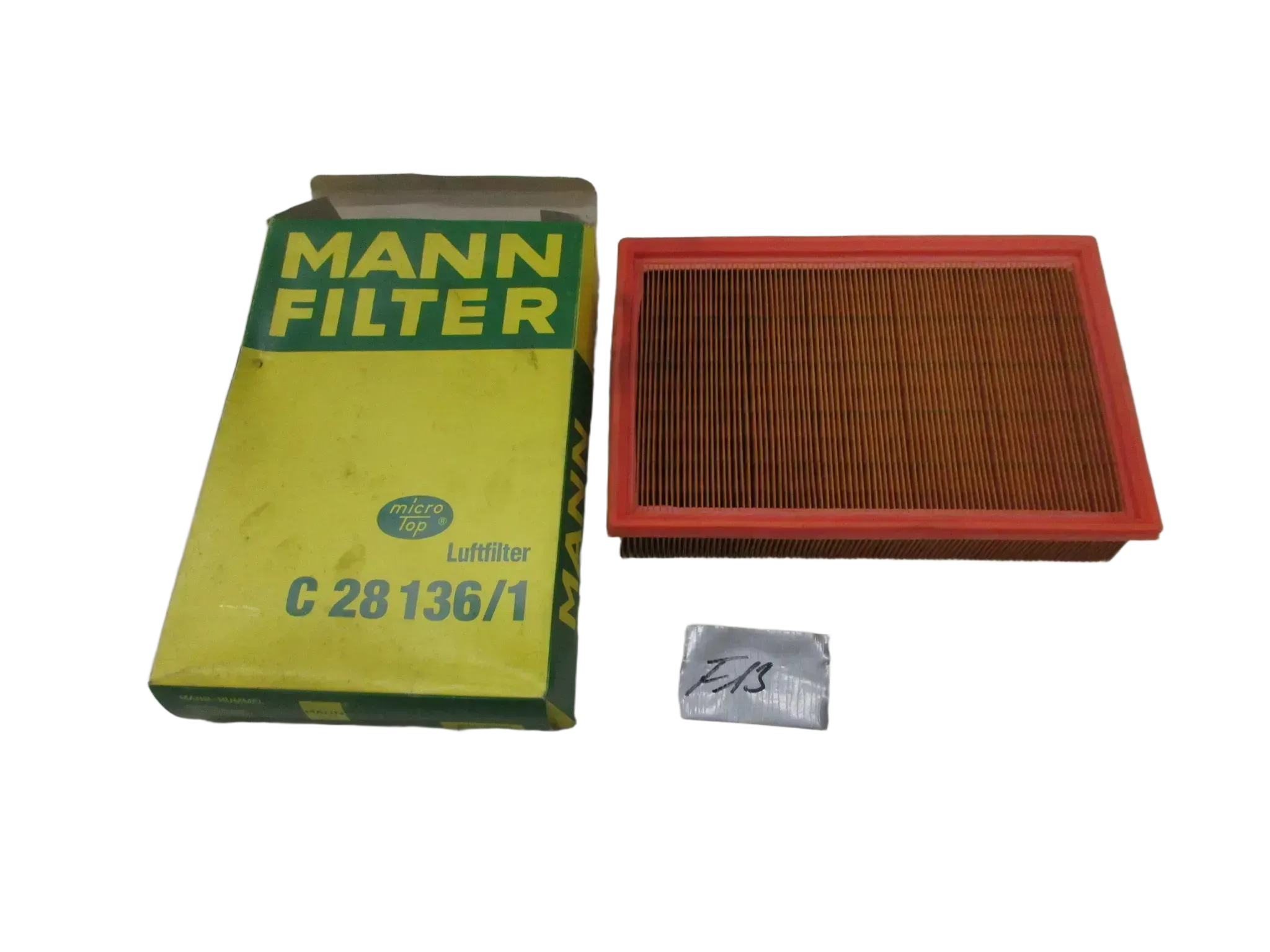 F13 Mann Skoda Seat Ersatzfilter C28136/1 Luftfilterkasten Motorluftfilter - Bild 1