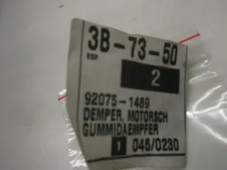 R180. Kawasaki Ninja 500 ZN 1300 Tankgummi Gummidämpfer Vibration 92075-1489 - Bild 4