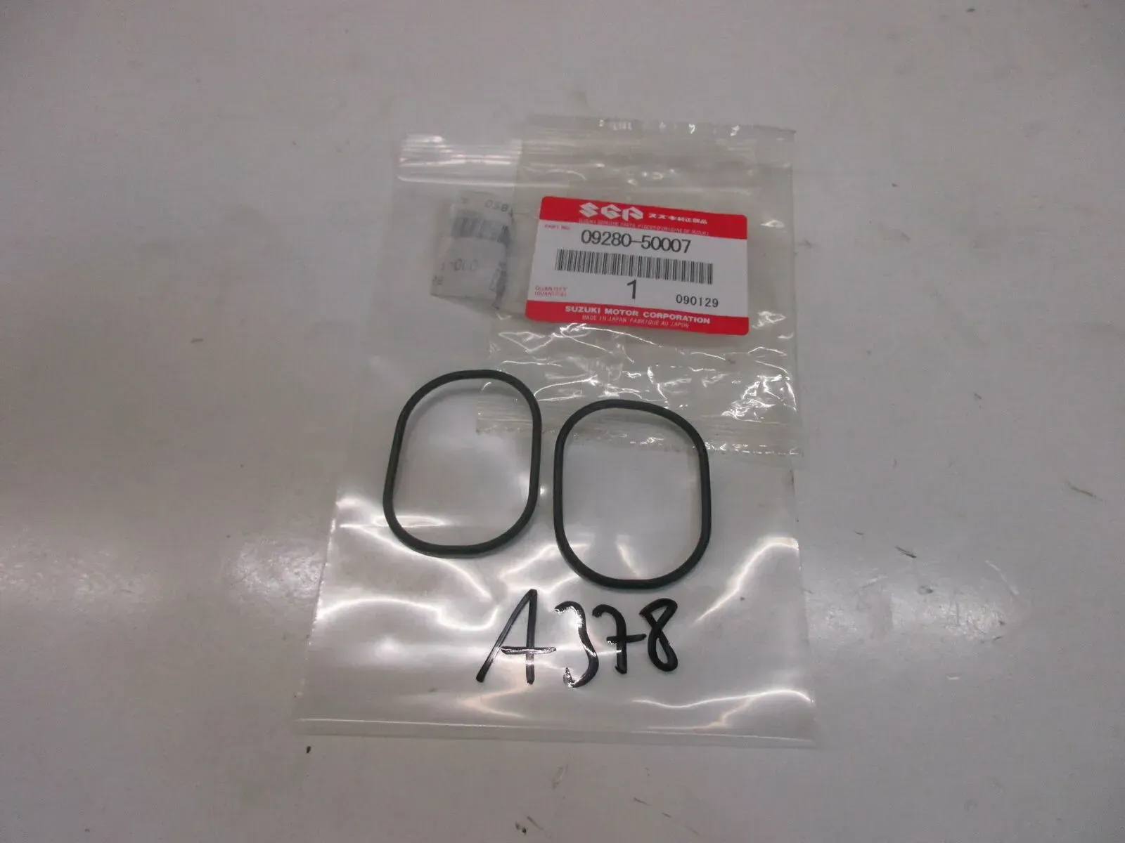 A378. Suzuki DR-Z 70 VL 250 Dichtung 2.4,d:33.6x48.6 O-Ring Motor 09280-50007 - Bild 1