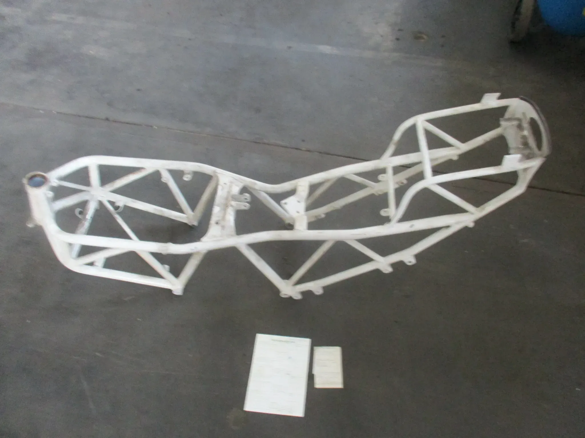 1. Ducati 750 SS ZDM Bj. 90-98 Rahmen mit KFZ-Brief frame - Bild 1