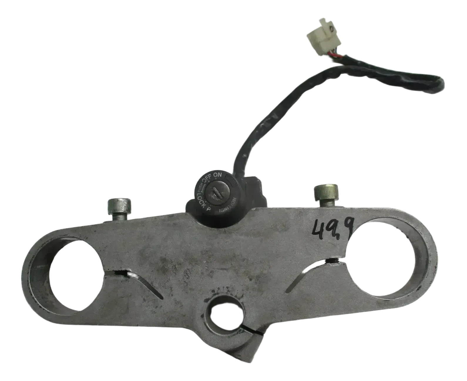 1. Ducati 750 SS ZDM Bj. 90-98 Gabelbrücke oben 34110041A fork top - Bild 1