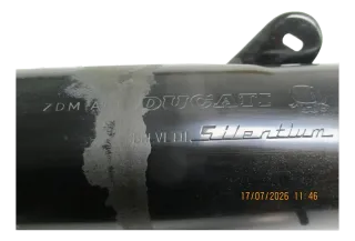 1. Ducati 750 SS ZDM Bj. 90-98 Auspuffendtopf rechts 57310111A Schalldämpfer - Bild 4