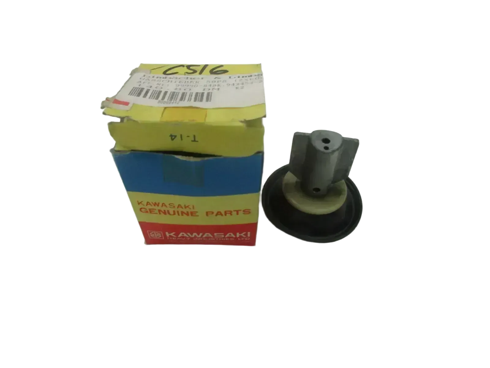 C516. Kawasaki GPZ 600 R ZX 600 Gasschieber Vergaser 50 PS Membrane 99990-848K - Bild 1