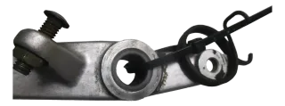 1. Ducati 750 SS ZDM Bj. 90-98 Bremspedal Bremshebel Fußbremspedal unten - Bild 5