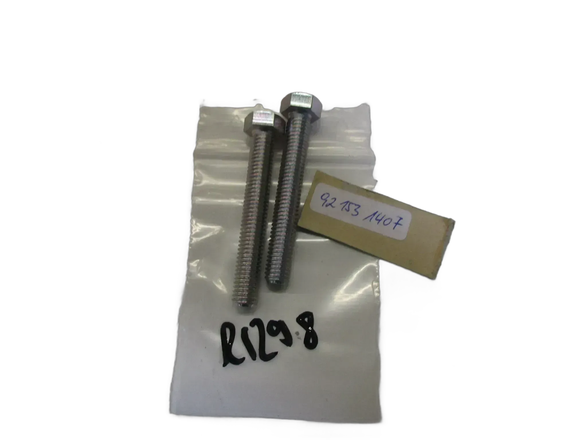 R1298 Kawasaki ZX-7RR ZX-9R Schraube Bolzen 92153-1407 Schwinge Kettenspanner M8x55 mm bolt - Bild 1