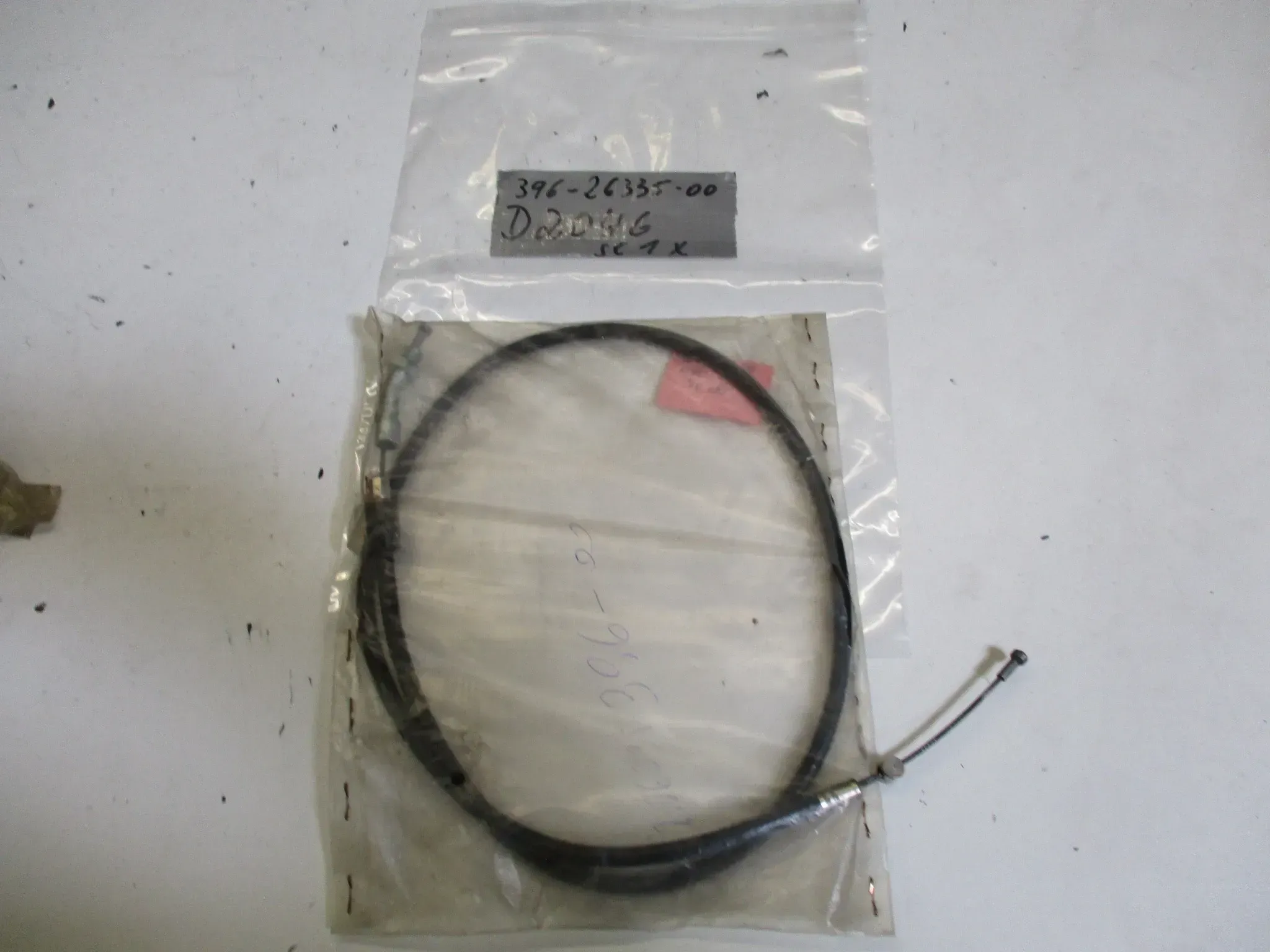 D2046 Yamaha RD 125_200 ET 396-26335-00 Kupplungszug Bowdenzug Kupplung clutch cable - Bild 1