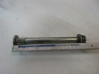 HONDA NTV 650 RC33 REVERE STECKACHSE HINTEN ACHSE HINTERRAD AXLE WHEEL FELGE - Bild 1