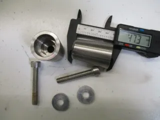 3. Kawasaki ZR-7 S ZR750F Lenkergewichte Vibrationsdämpfer links rechts Lenker - Bild 2